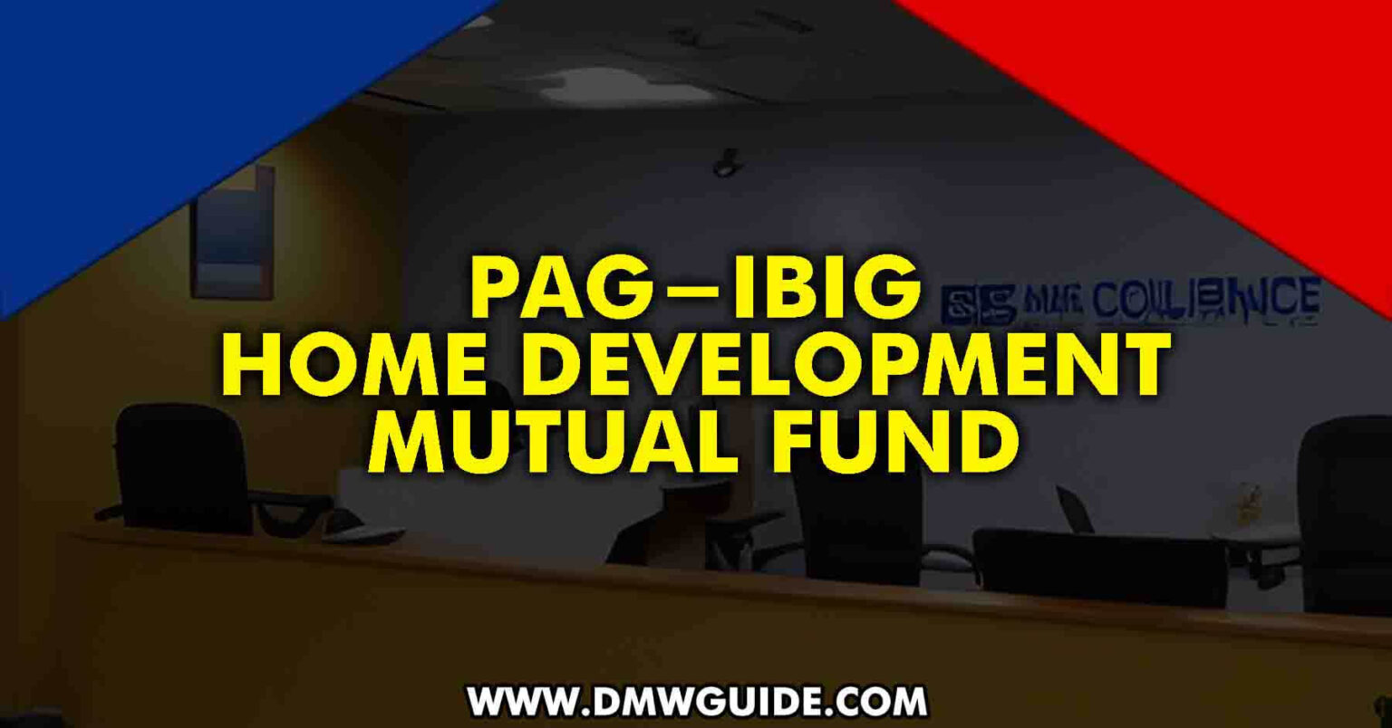 Pag-IBIG Fund Philippines | DMW Guide